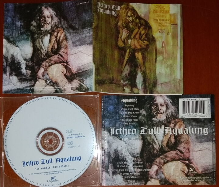 JETHRO TULL – AQUALUNG (CD, 1998)
