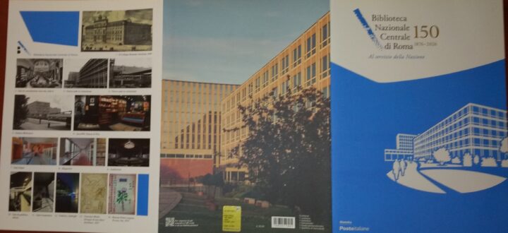 FOLDER FILATELICO BIBLIOTECA NAZIONALE CENTRALE ROMA 2026