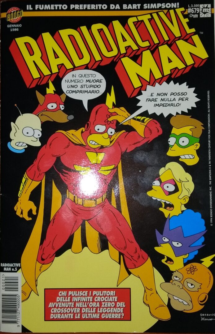 RADIOACTIVE MAN #679