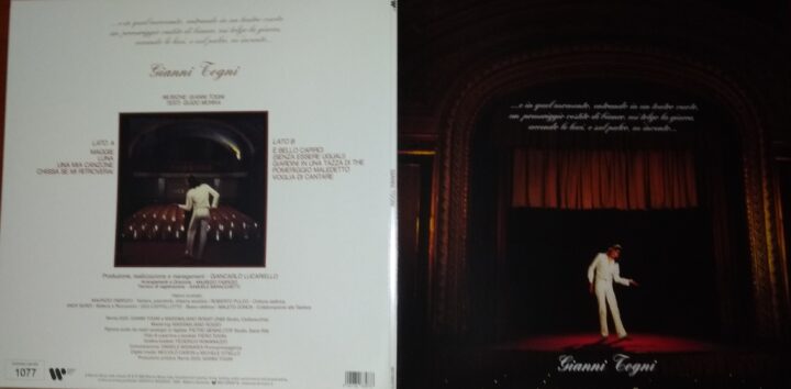 GIANNI TOGNI – ...E IN QUEL MOMENTO (LP 180GR, NUMBERED, + CD + BOOKLET, 2025 REMASTERED)