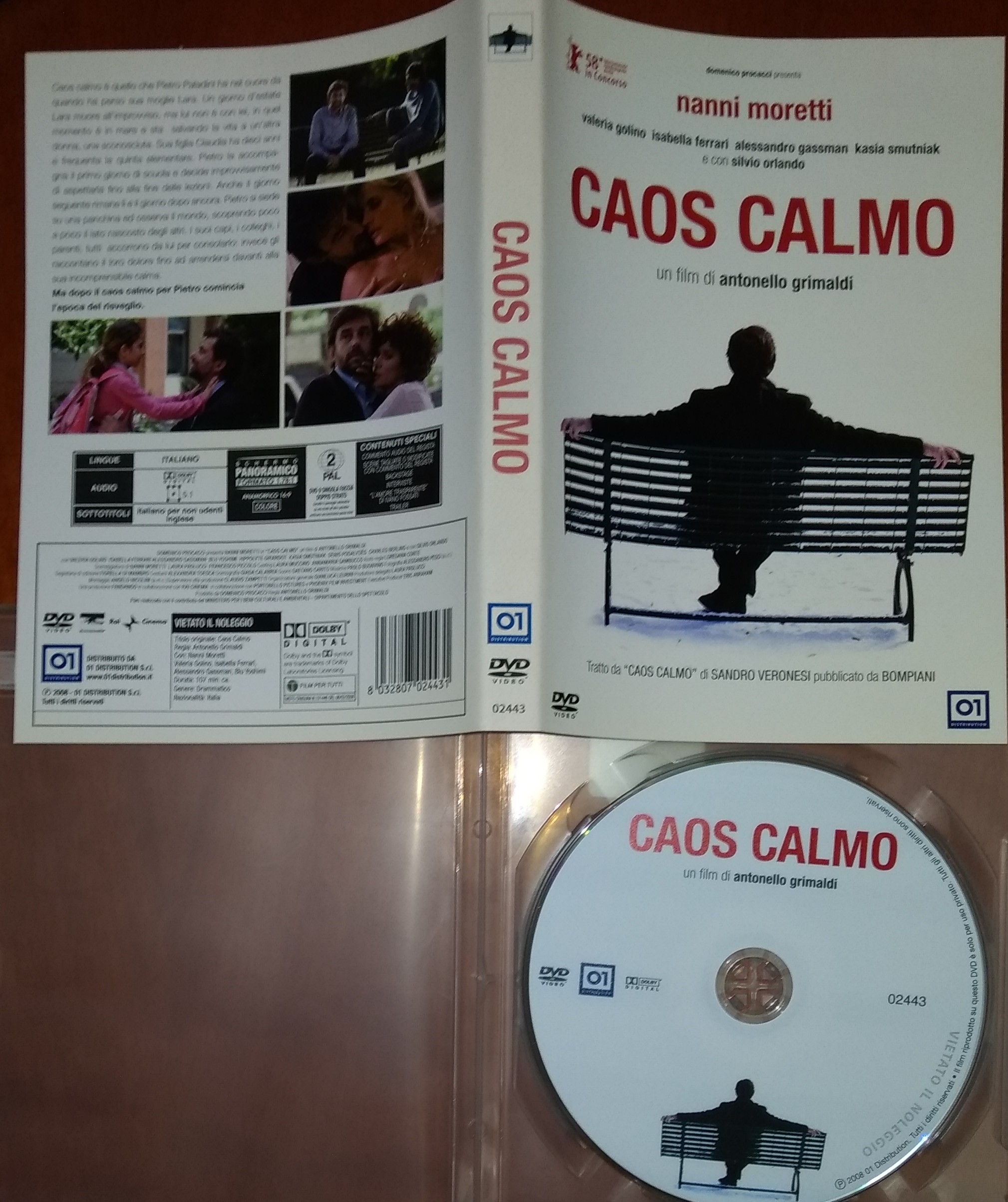 ANTONELLO GRIMALDI – CAOS CALMO (DVD)