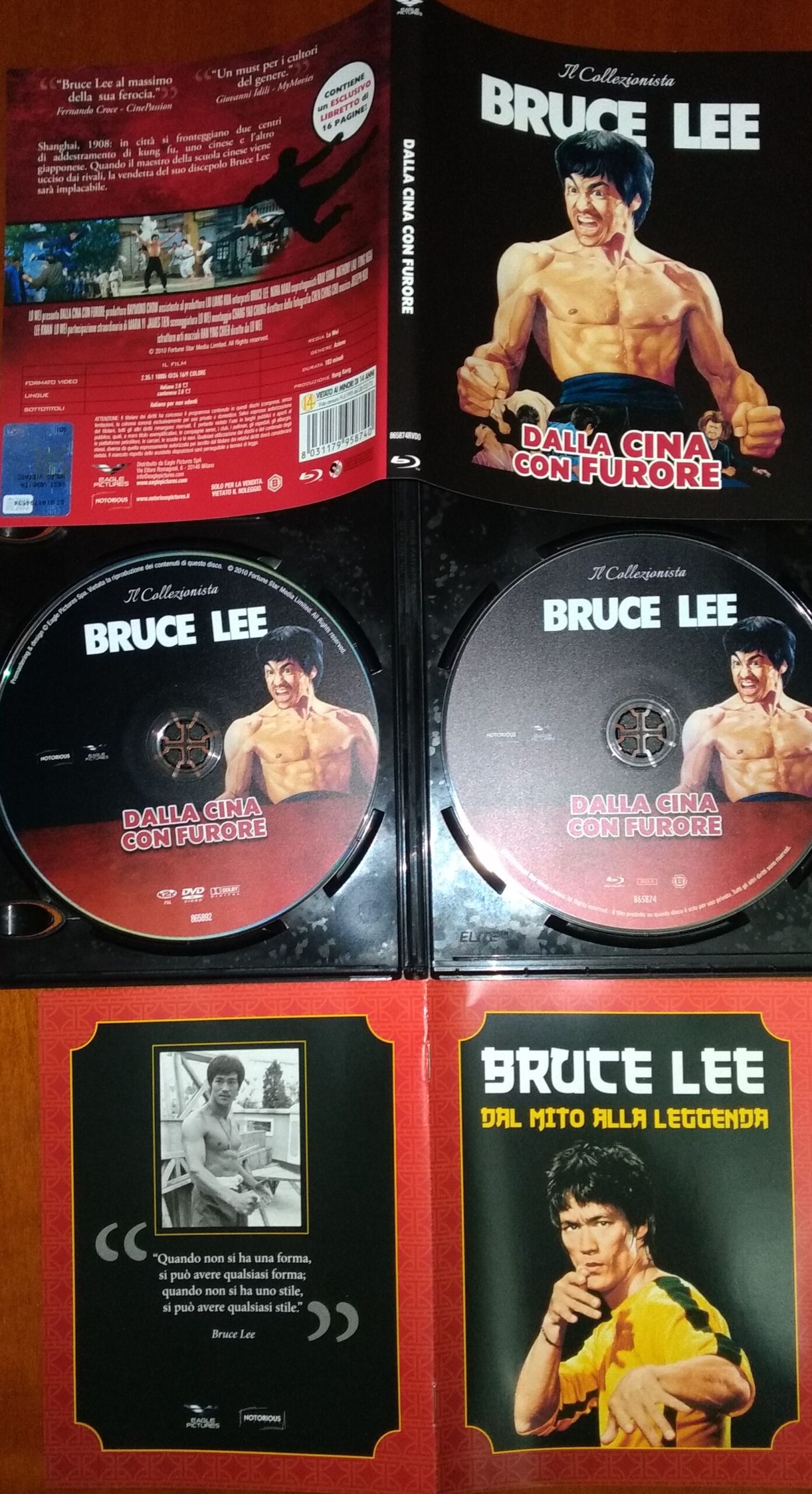 LI WEI – DALLA CINA CON FURORE (DVD + BLU RAY) [Fist of fury, 1972]