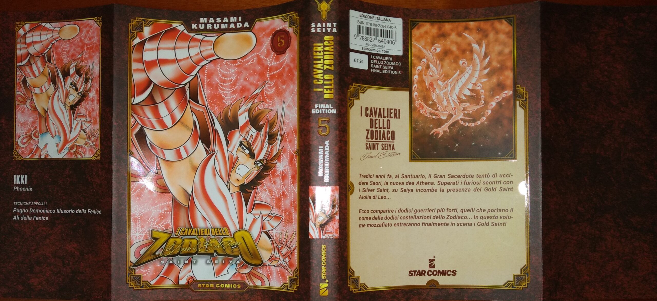 MASAMI KURUMADA – I CAVALIERI DELLO ZODIACO 5 FINAL EDITION (SAINT SEIYA)