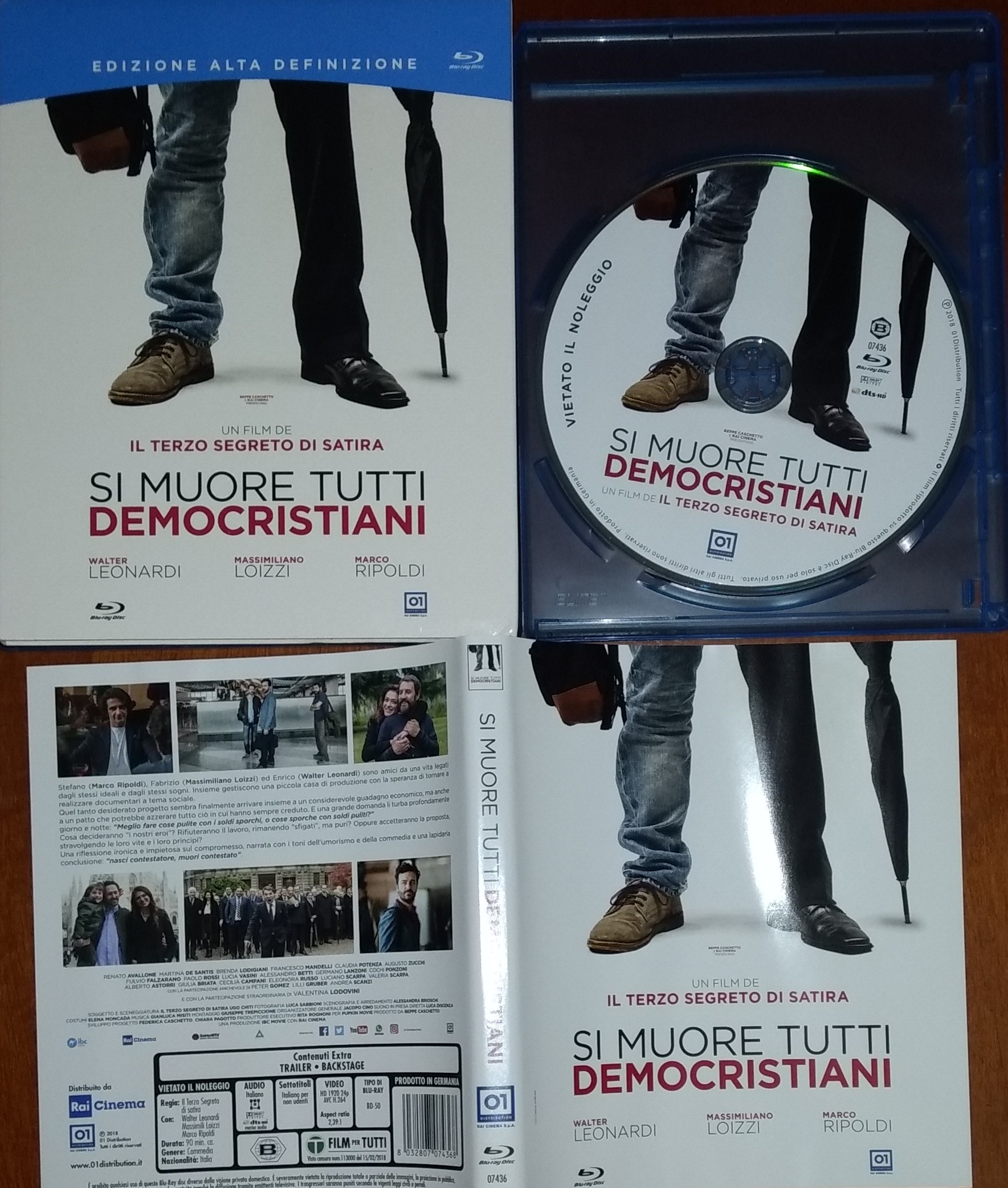IL TERZO SEGRETO DI SATIRA – SI MUORE TUTTI DEMOCRISTIANI (BLU RAY)